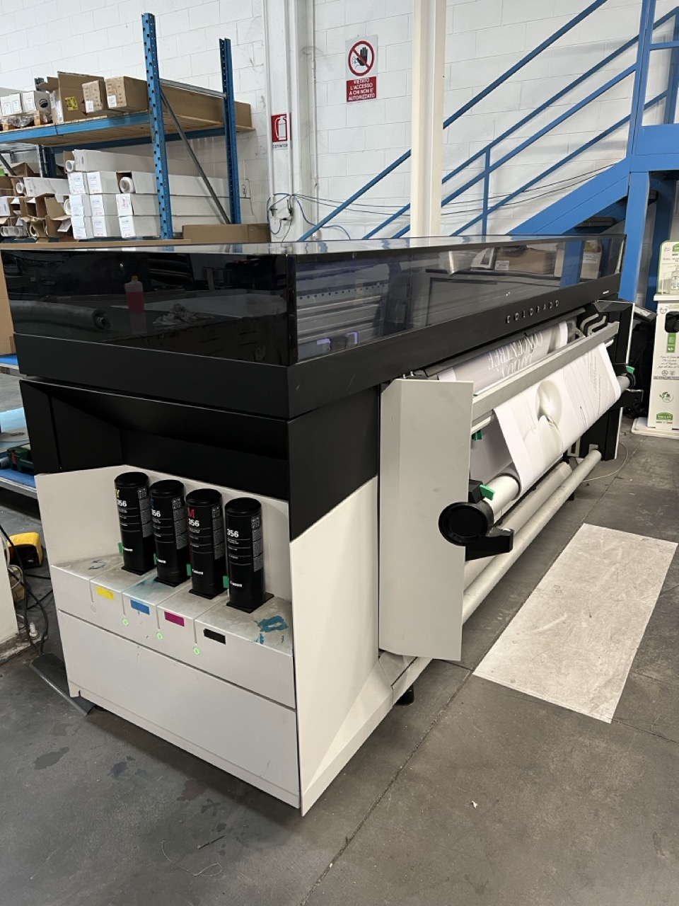 STAMPANTE ROLL-TO-ROLL UV GEL CANON COLORADO 1640 in vendita - foto 2