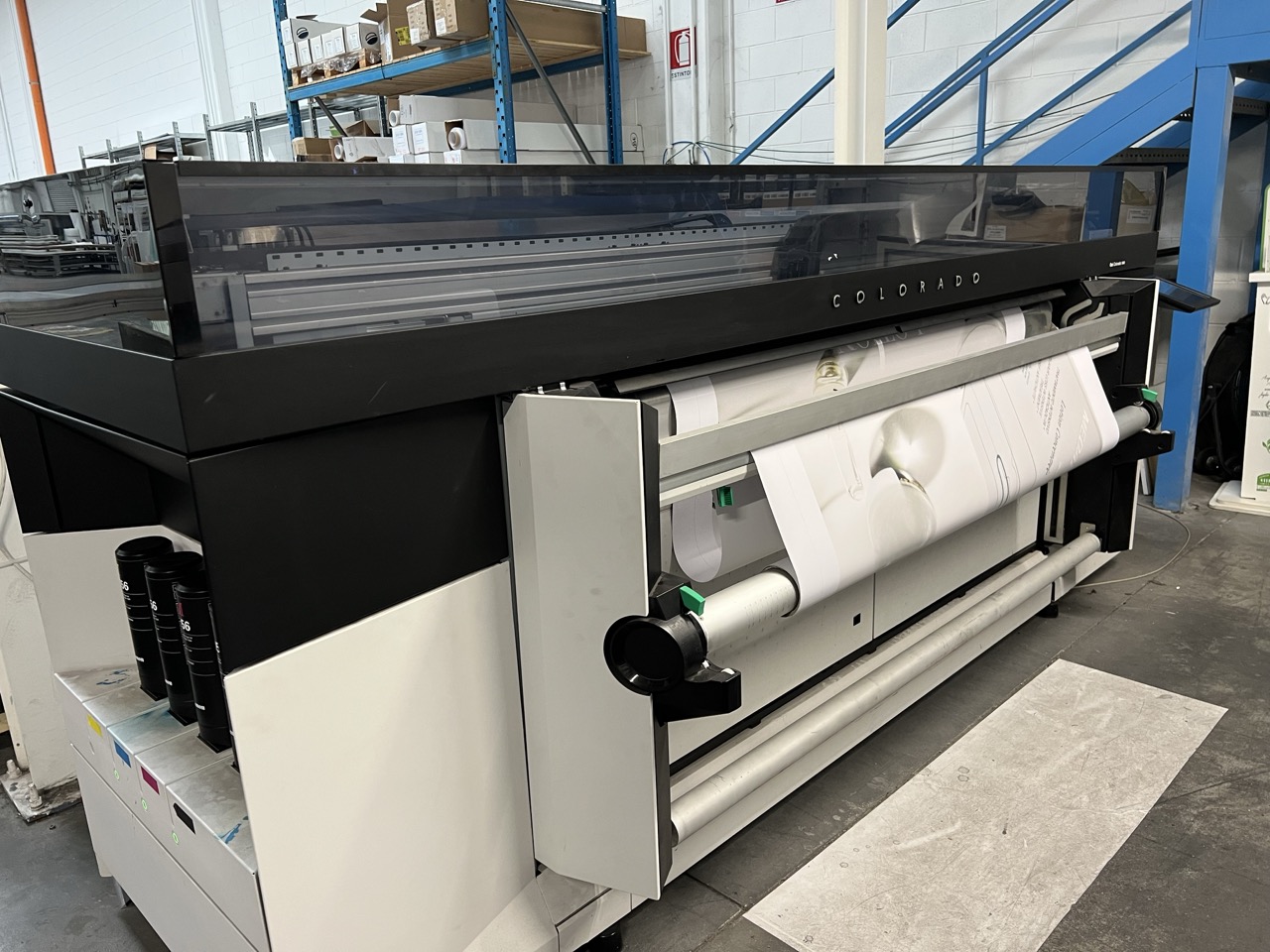 STAMPANTE ROLL-TO-ROLL UV GEL CANON COLORADO 1640 in vendita - foto 1