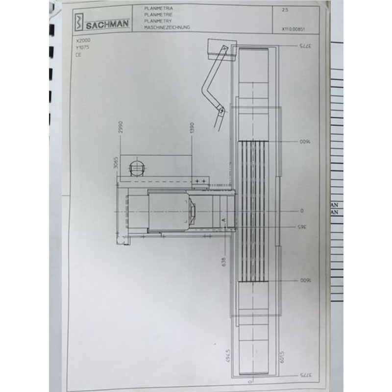 FRESATRICE BANCO FISSO SACHMAN MOD T10 in vendita - foto 2