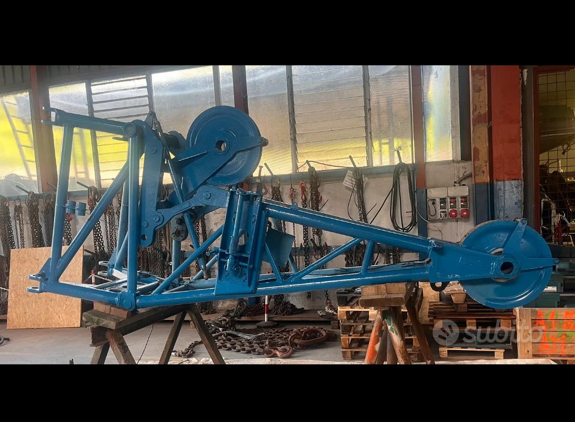 Jib Gru Liebherr 100T Argano per Muletti  in vendita - foto 3