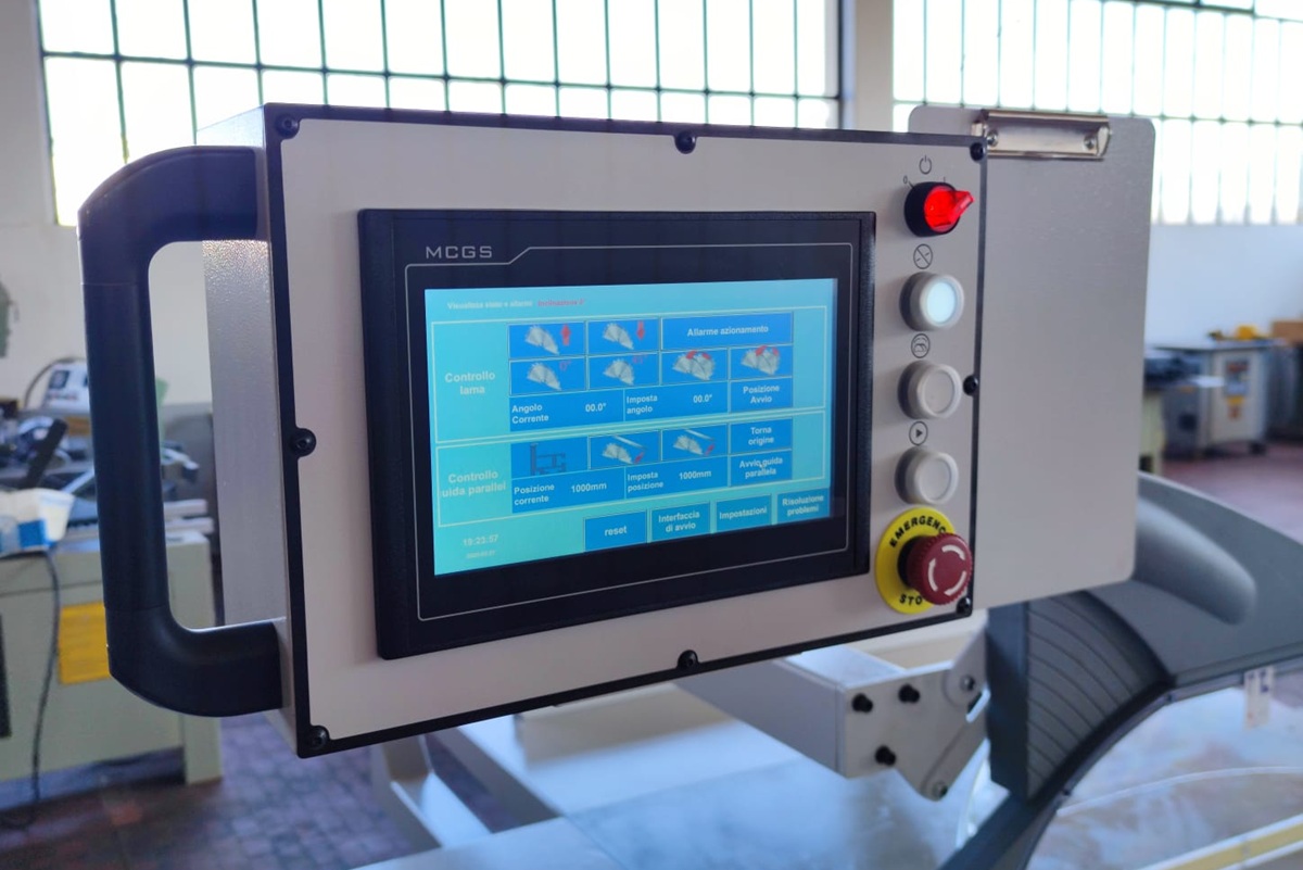 Sega circolare a 3 assi CNC "MASTERWOOD" mod. ST320 in vendita - foto 7
