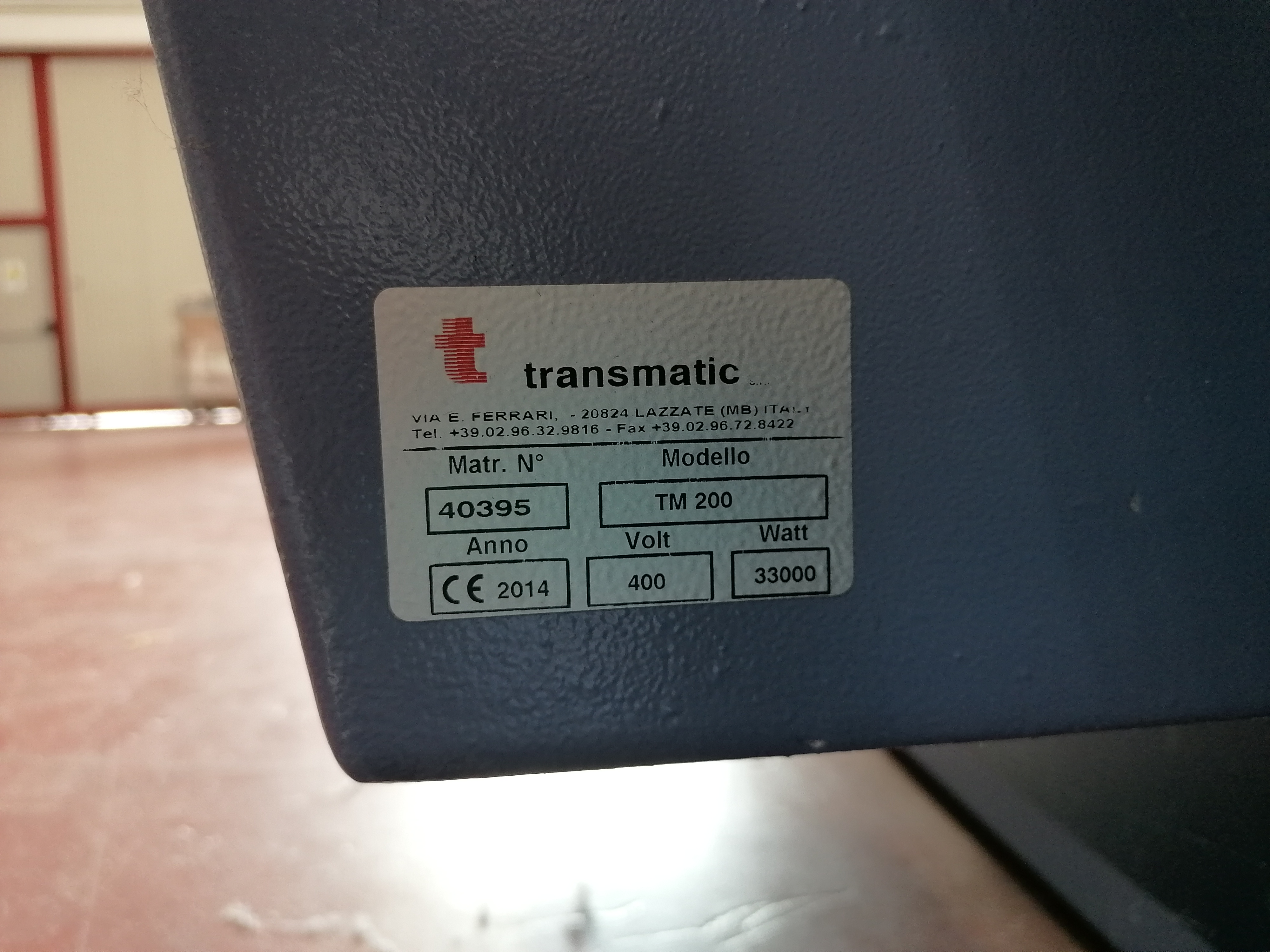 Transmatic TM200 - Pressa Sublimatica in vendita - foto 3