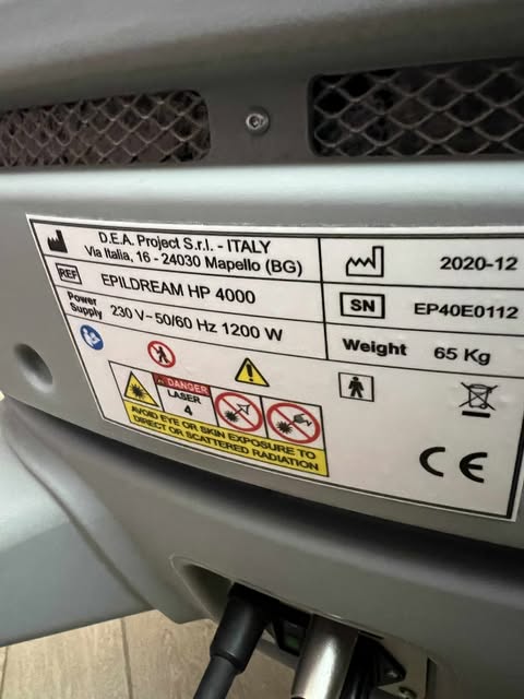 Vendesi vero affare LASER EPILDREAM 4000 in vendita - foto 3