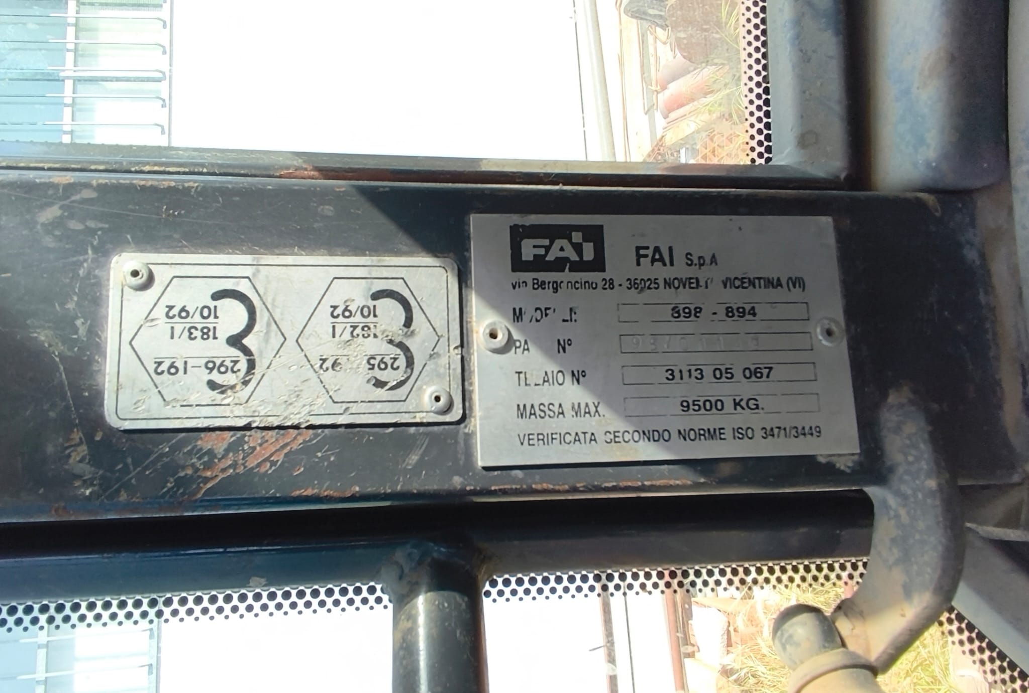 ESCAVATORE SEMOVENTE FAI 4x4 (3.430 ORE) in vendita - foto 13