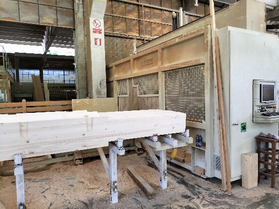CENTRO PER TRAVI CARPENTERIA - CARPENTRY BEAMS CENTER in vendita - foto 1