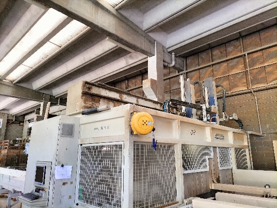 CENTRO PER TRAVI CARPENTERIA - CARPENTRY BEAMS CENTER in vendita - foto 2