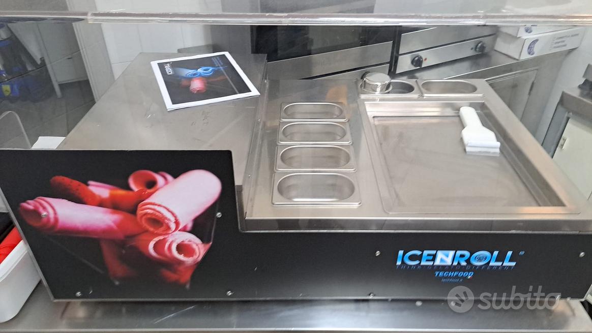 Macchina per gelato arrotolato e frozen crepes in vendita - foto 3