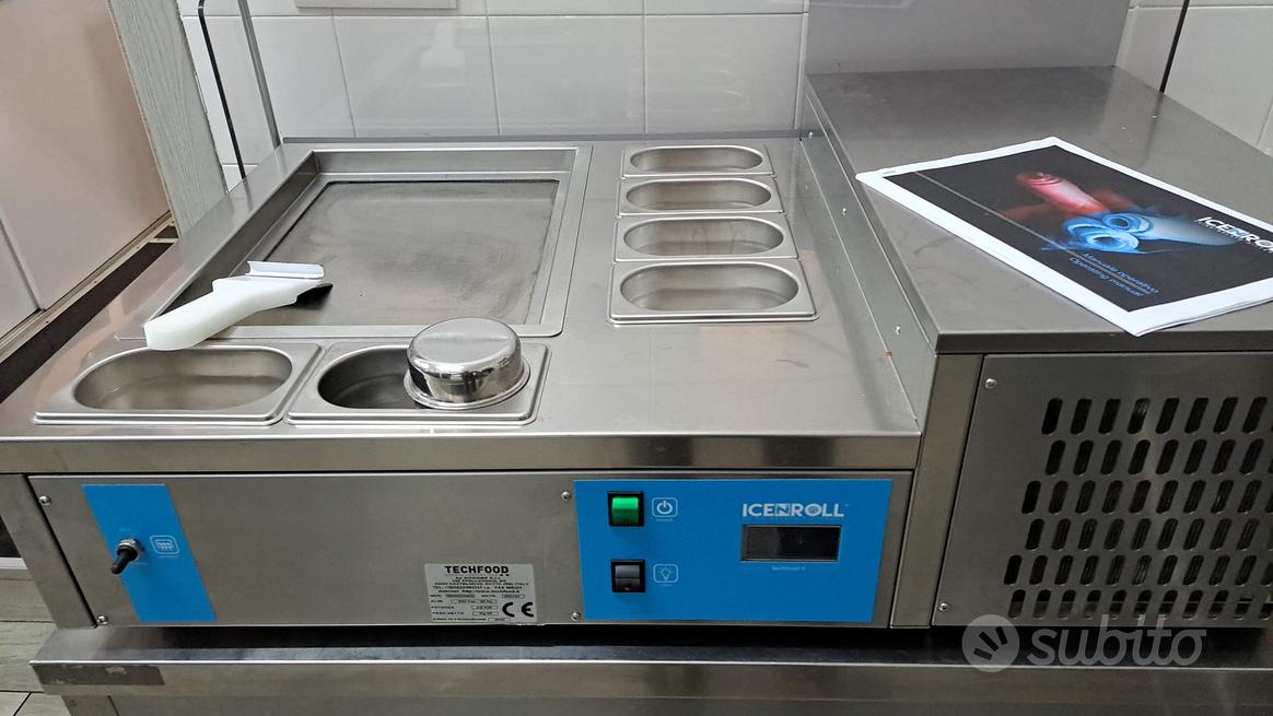 Macchina per gelato arrotolato e frozen crepes in vendita - foto 1