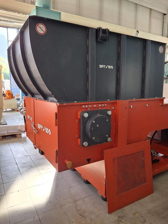 WEIMA SINGLE SHAFT SHREDDER 1500 MM 90 KW in vendita - foto 9
