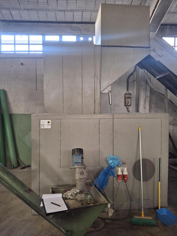 GAMAN 800 mm.granulator 60 Hp (43 kw) + belt in vendita - foto 5