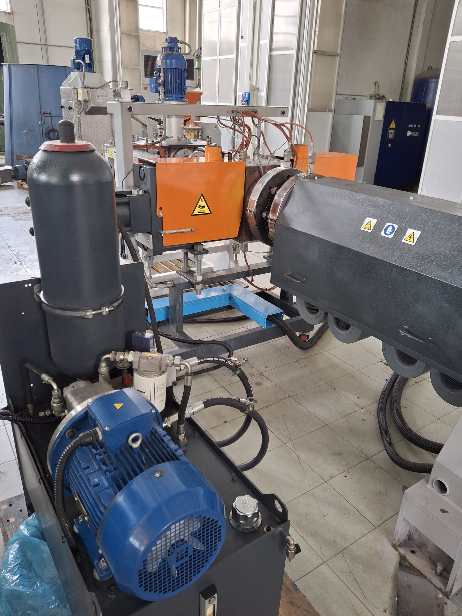 TECNOVA EXTRUSION LINE 130 mm. in vendita - foto 2