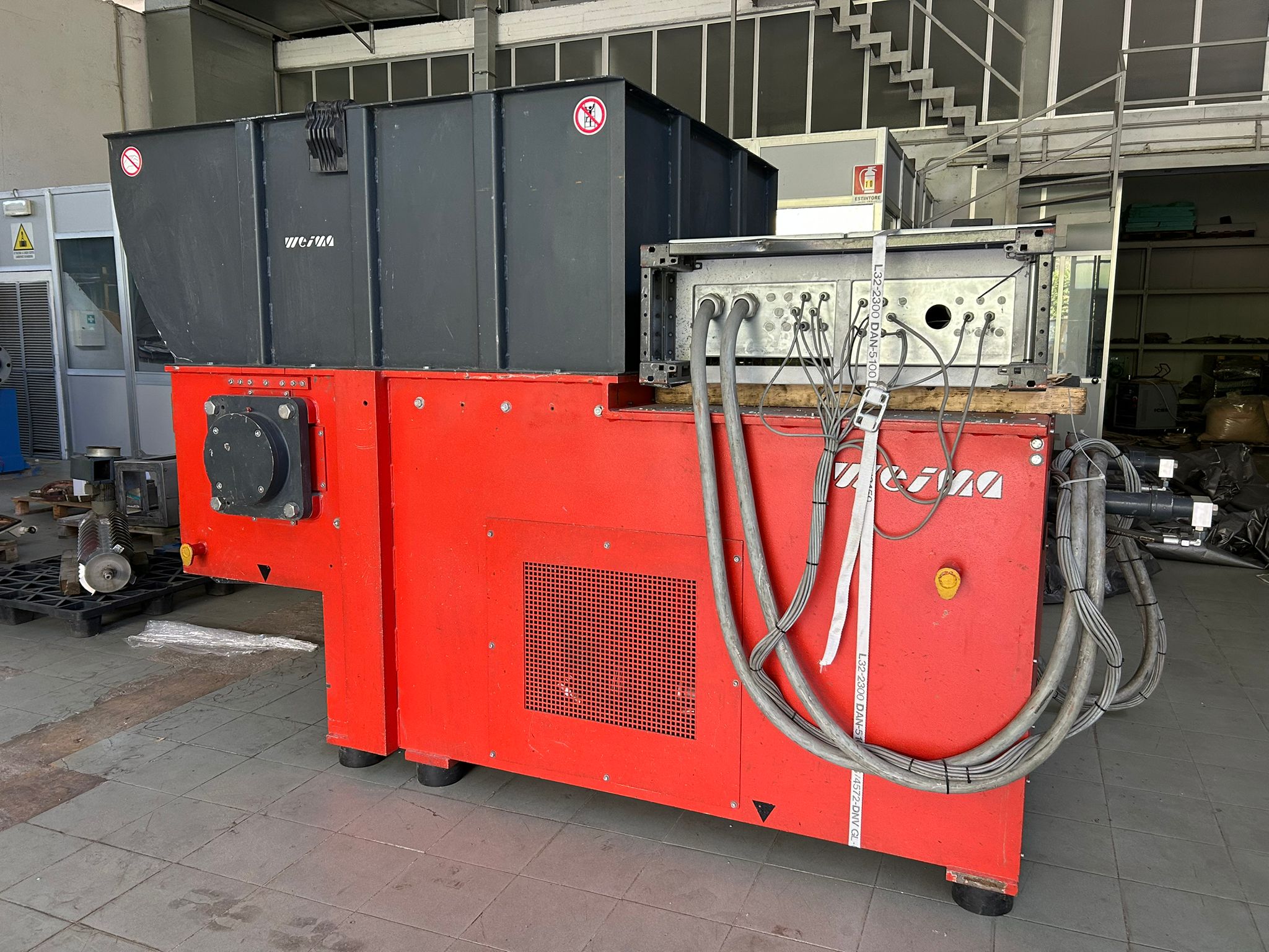 WEIMA SINGLE SHAFT SHREDDER 1500 MM 90 KW in vendita - foto 4