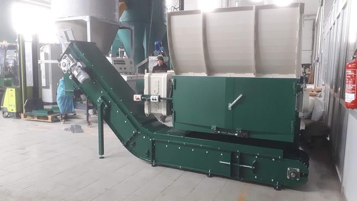EXTRACTION BELT 450 x 3.500 mm + magnetic drum AS NEW in vendita - foto 9