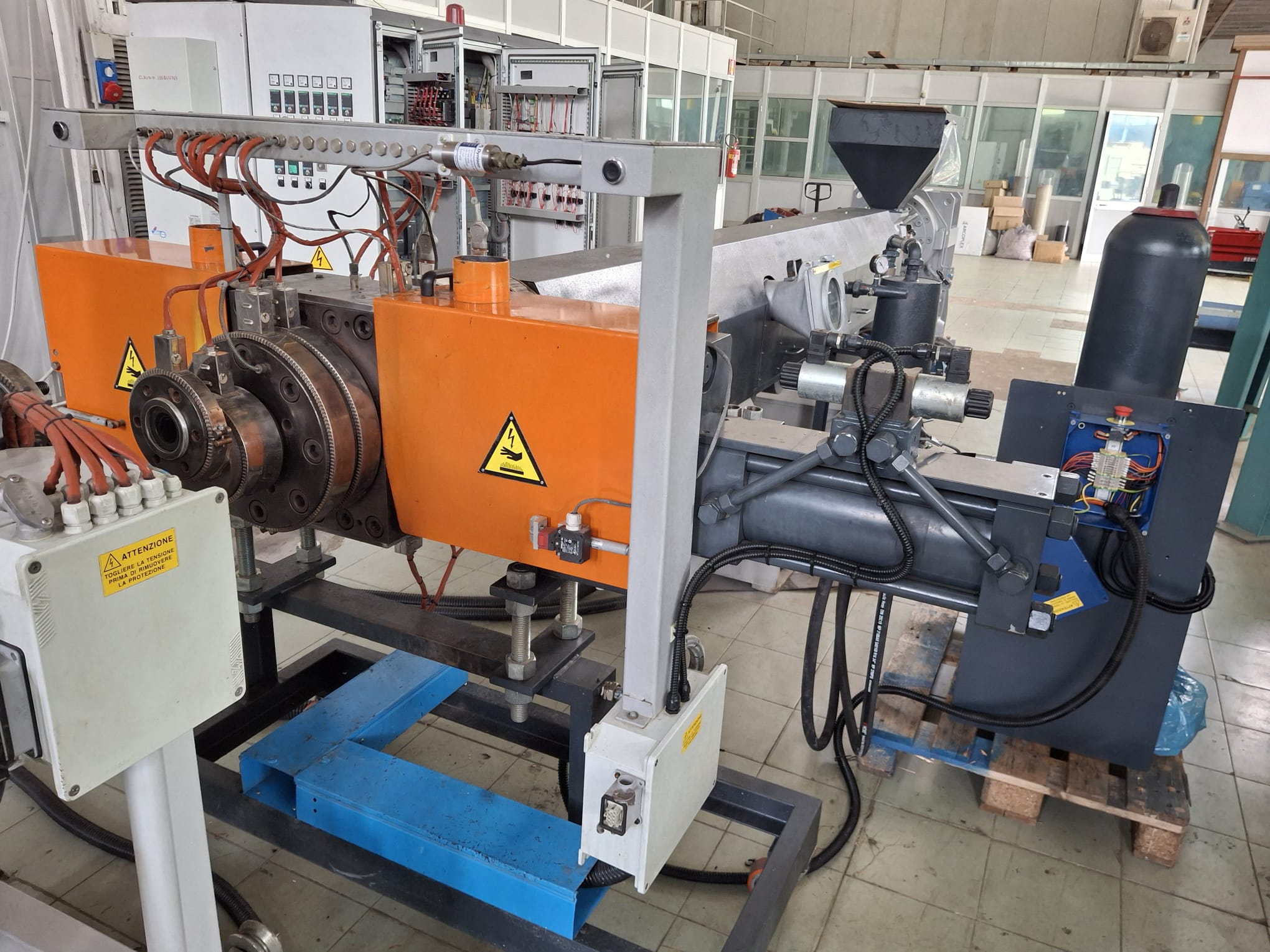 TECNOVA EXTRUSION LINE 130 mm. in vendita - foto 14