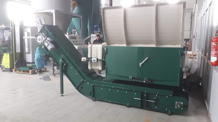 EXTRACTION BELT 450 x 3.500 mm + magnetic drum AS NEW in vendita - foto 1