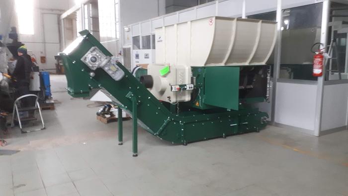 EXTRACTION BELT 450 x 3.500 mm + magnetic drum AS NEW in vendita - foto 3