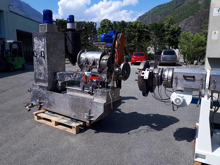 PRT LDPE HDPE PP PS PC ABS RECYCLING EXTRUDER 200 kgh in vendita - foto 9