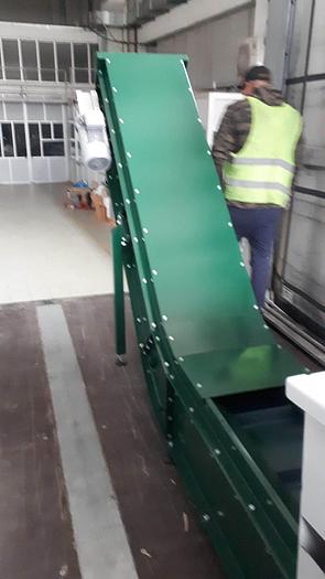 EXTRACTION BELT 450 x 3.500 mm + magnetic drum AS NEW in vendita - foto 11