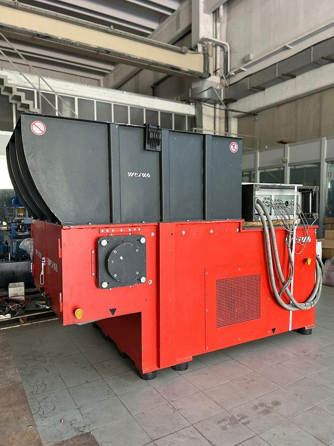 WEIMA SINGLE SHAFT SHREDDER 1500 MM 90 KW in vendita - foto 1