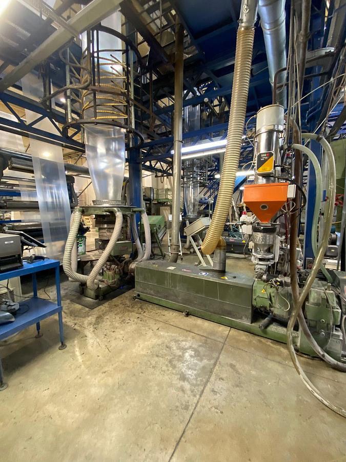 TECOM BLOWN FILM EXTRUDER in vendita - foto 4