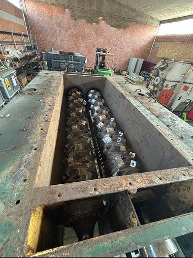 2001 VECOPLAN TWIN SHAFT SHREDDER 220 KW VNZ 3000 in vendita - foto 11