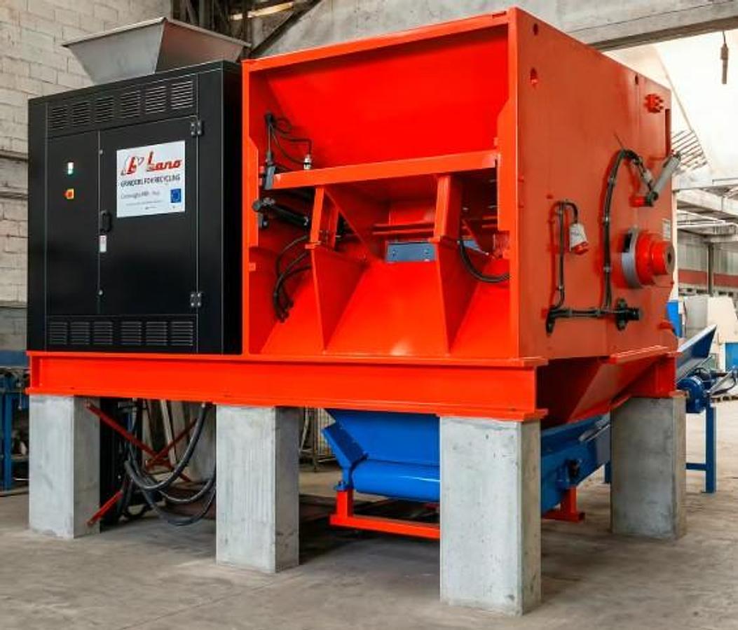 BANO SINGLE SHAFT SHREDDER 1800 mm.132 kw in vendita - foto 1
