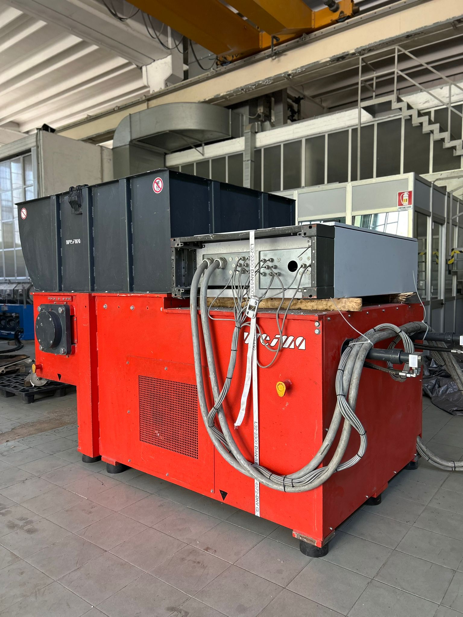 WEIMA SINGLE SHAFT SHREDDER 1500 MM 90 KW in vendita - foto 1