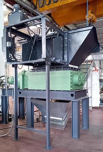 S.ANDREA DUAL SHAFT HYDRAULIC SHREDDER 1.300 75 kw in vendita - foto 1