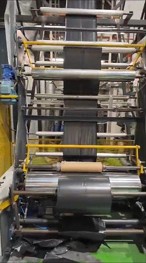 BANDERA SINGLE LAYER BLOWN FILM EXTRUDER  in vendita - foto 4