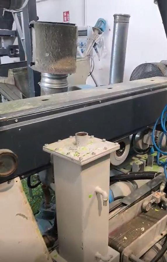 TECNOVA RECYCLING EXTRUDER for BIO 90 mm. 37 L/D in vendita - foto 4