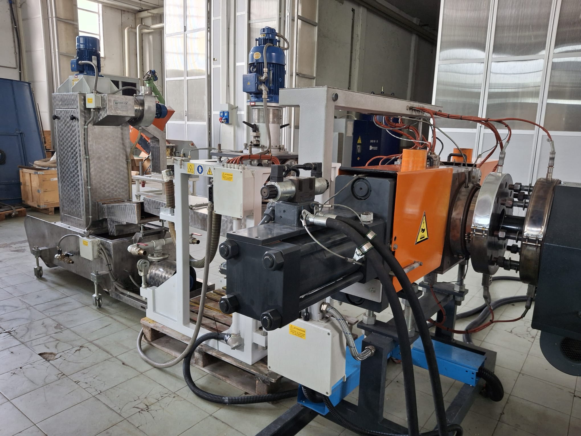 TECNOVA EXTRUSION LINE 130 mm. in vendita - foto 10