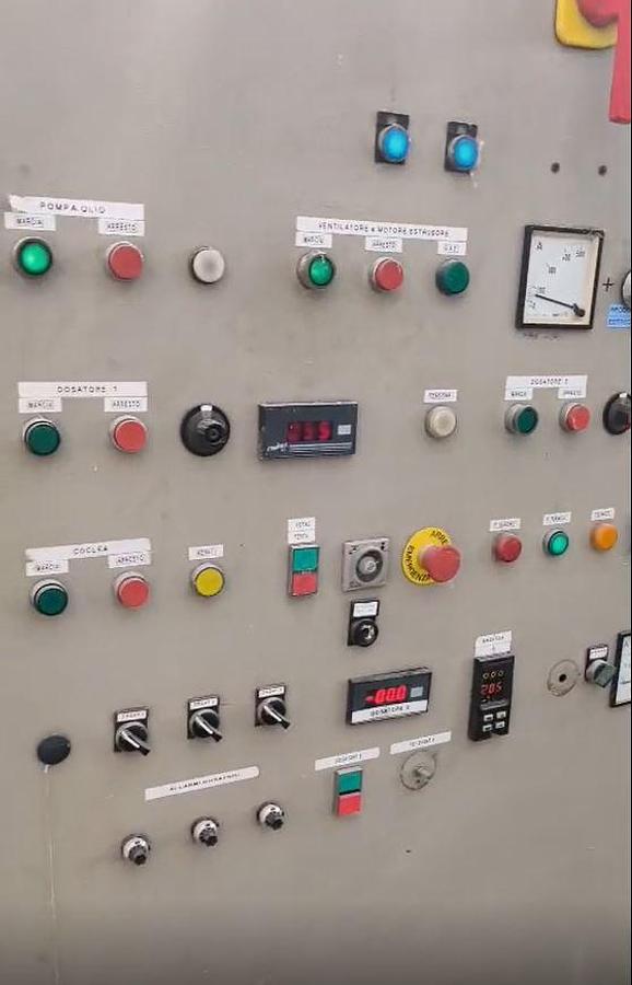 TECNOVA RECYCLING EXTRUDER for BIO 90 mm. 37 LD in vendita - foto 2