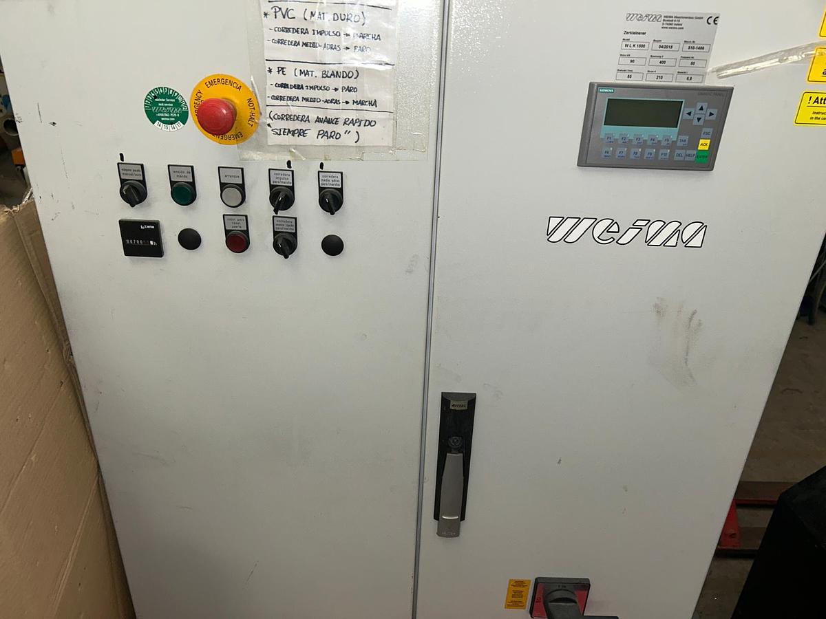 WEIMA SINGLE SHAFT SHREDDER 1500 MM 90 KW in vendita - foto 3
