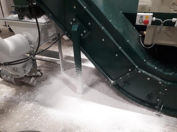 EXTRACTION BELT 450 x 3.500 mm + magnetic drum AS NEW in vendita - foto 7