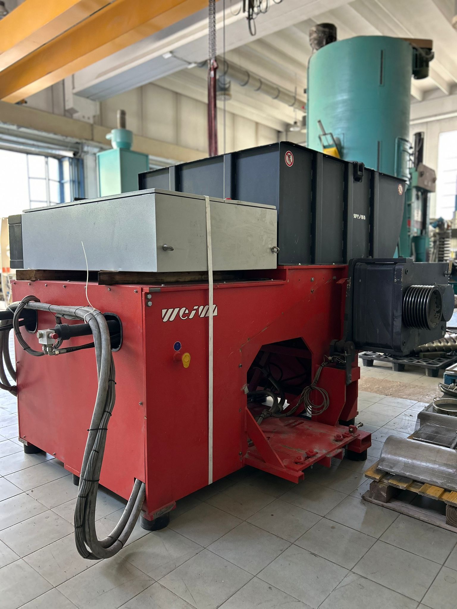WEIMA SINGLE SHAFT SHREDDER 1500 MM 90 KW in vendita - foto 3