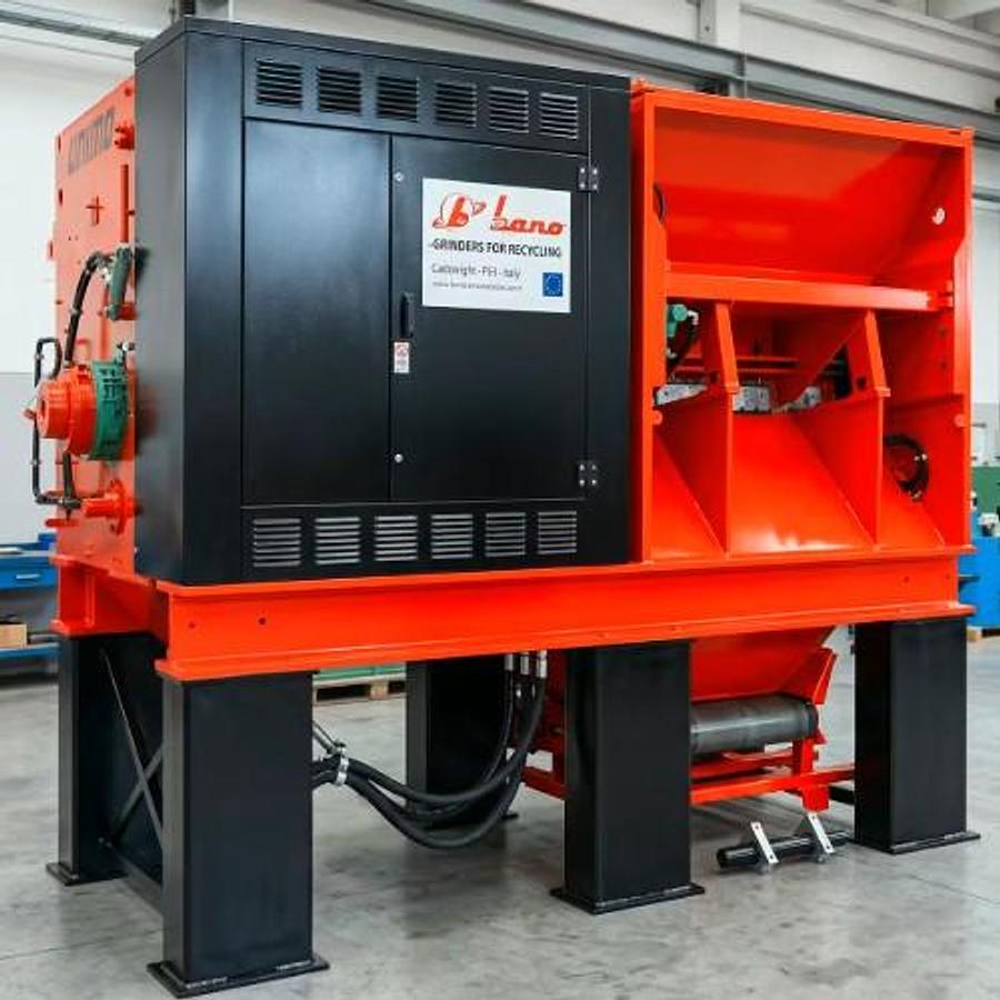 BANO SINGLE SHAFT SHREDDER 1800 mm.132 kw in vendita - foto 5