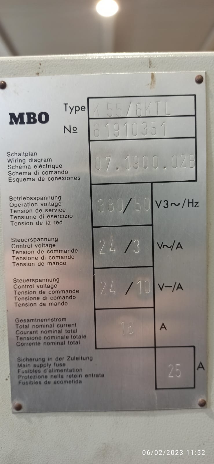 MBO K55 in vendita - foto 6
