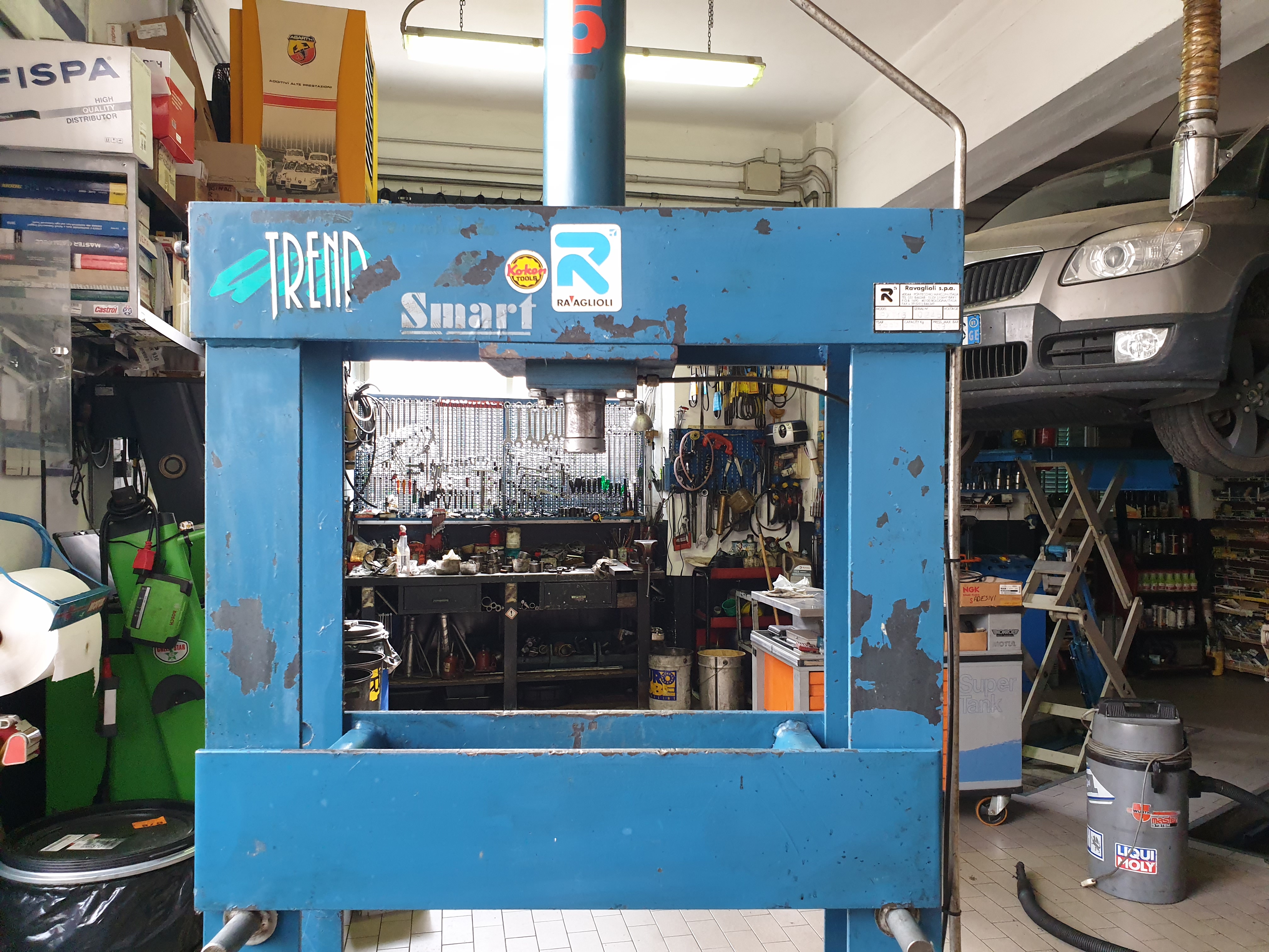 Pressa idraulica manuale Ravaglioli PX 15 in vendita - foto 6