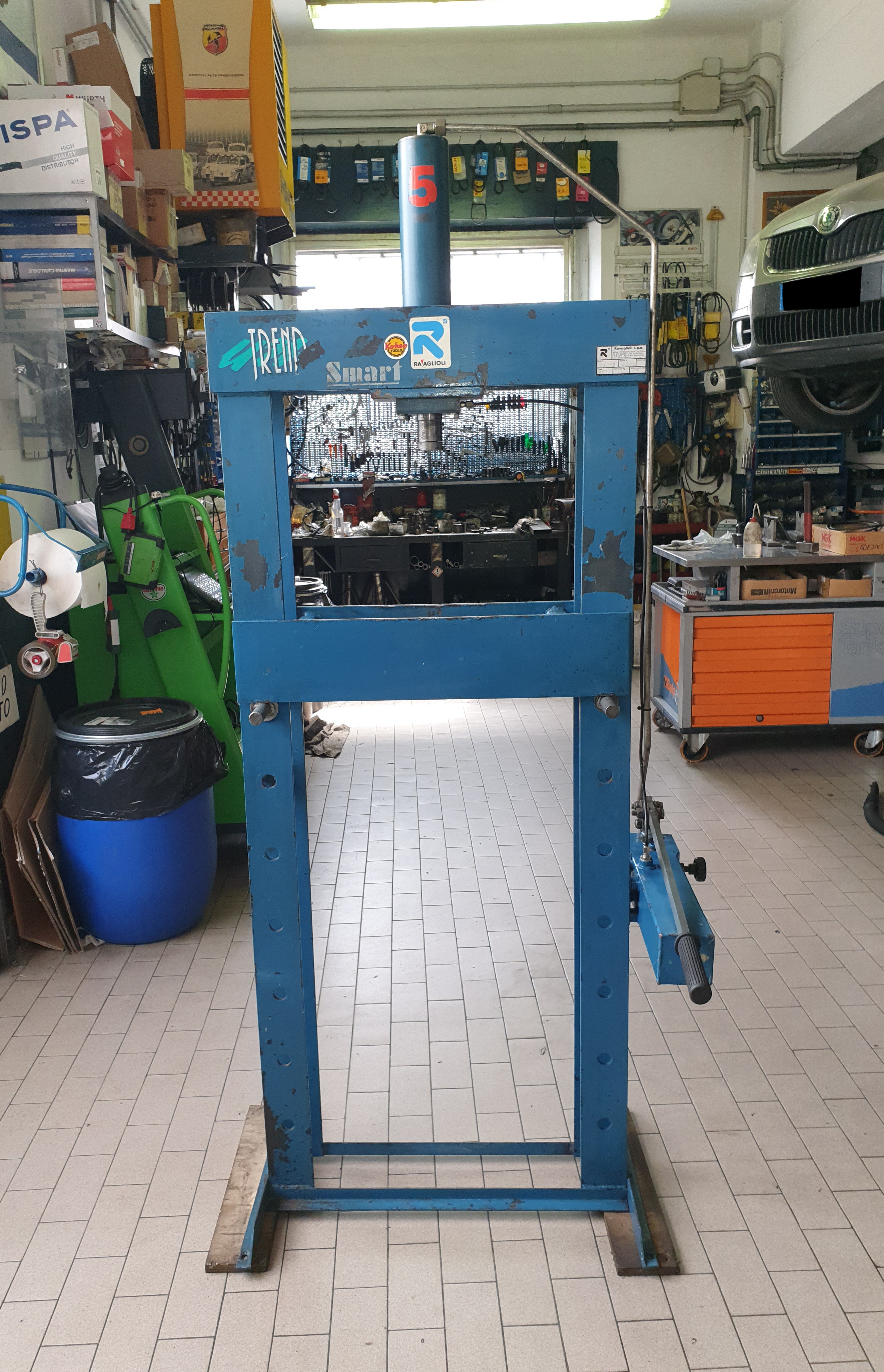 Pressa idraulica manuale Ravaglioli PX 15 in vendita - foto 7