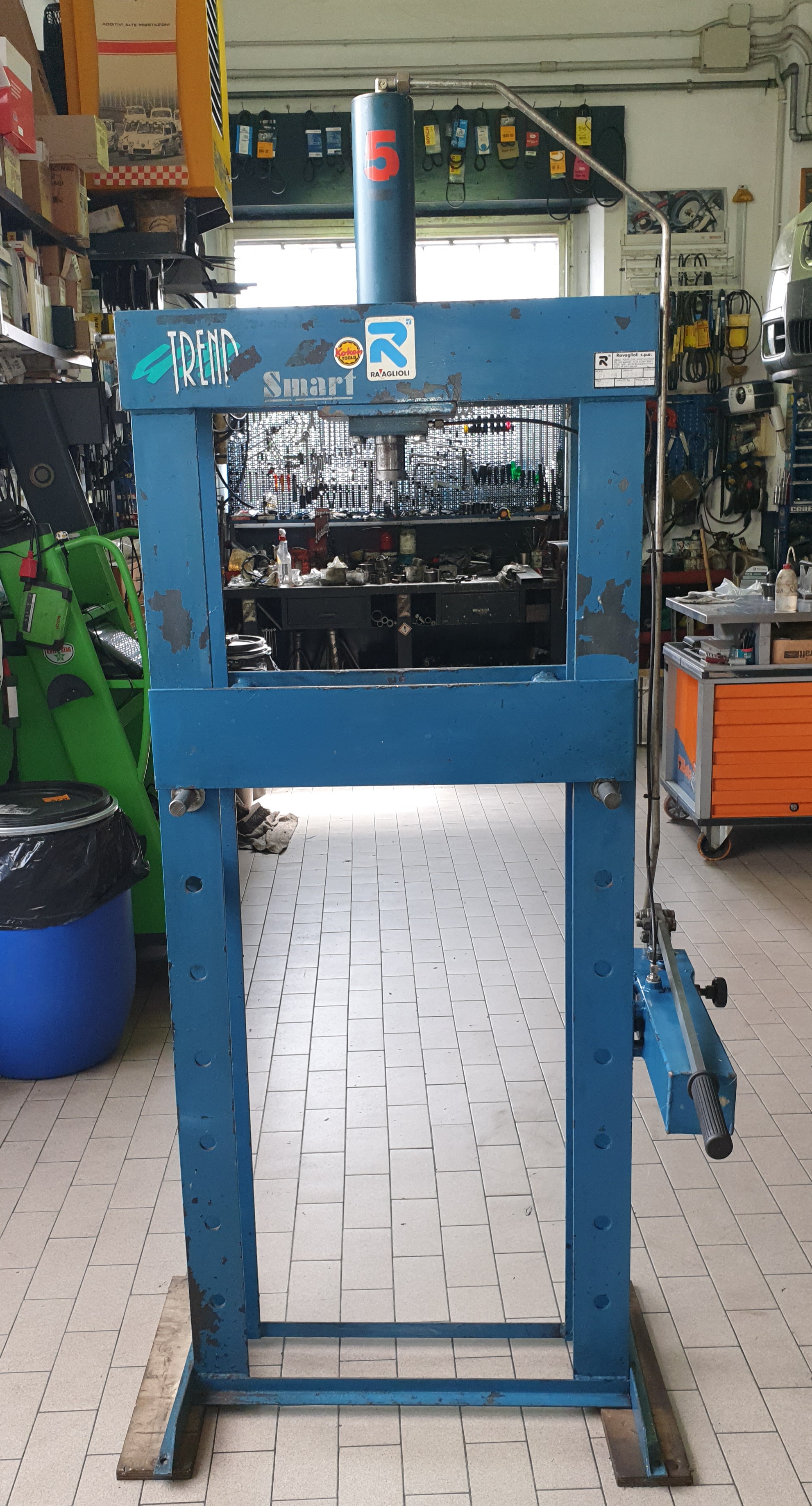 Pressa idraulica manuale Ravaglioli PX 15 in vendita - foto 4