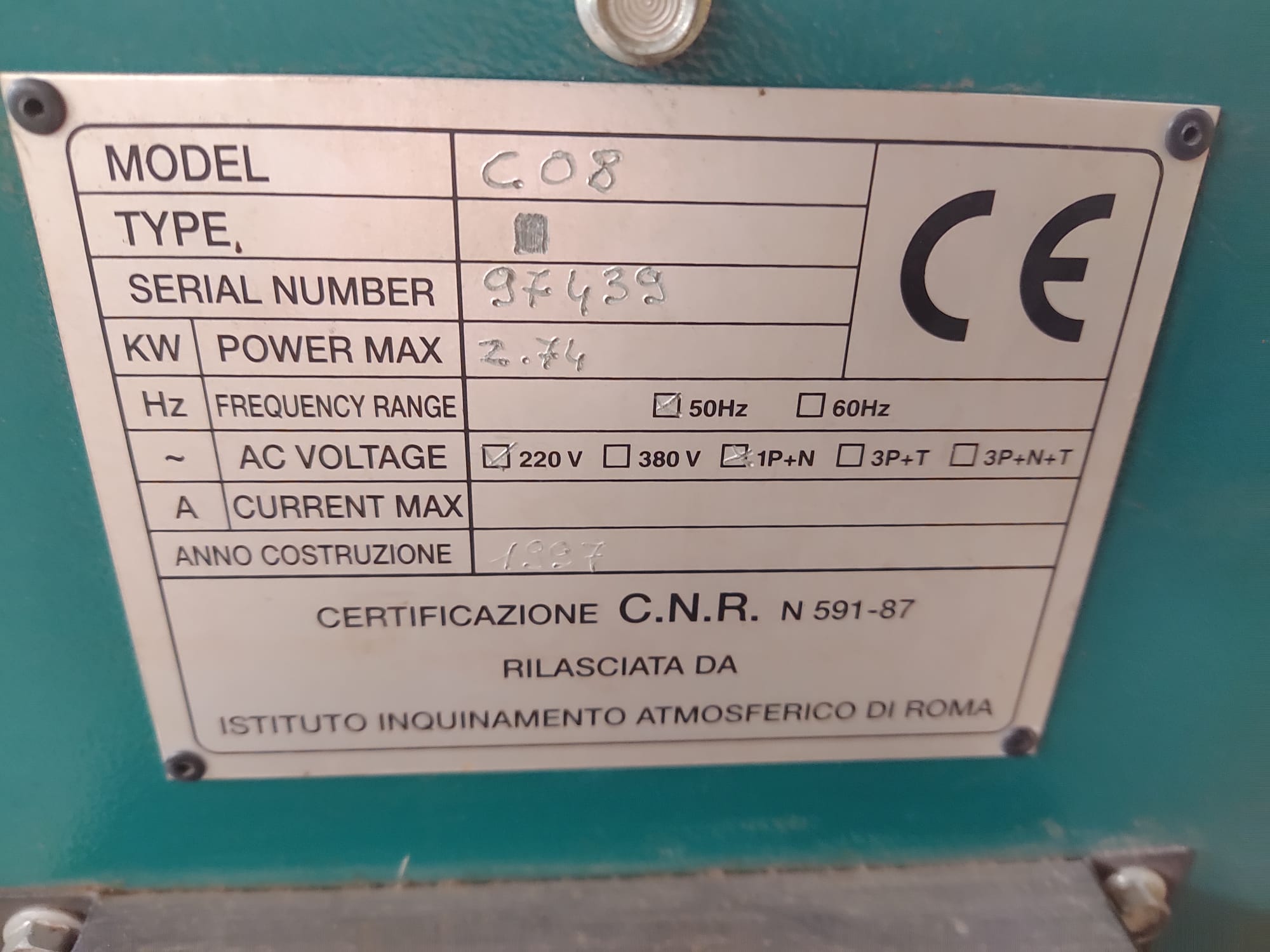 Aspirafumi di saldatura 220 Volt elettrostatico in vendita - foto 6