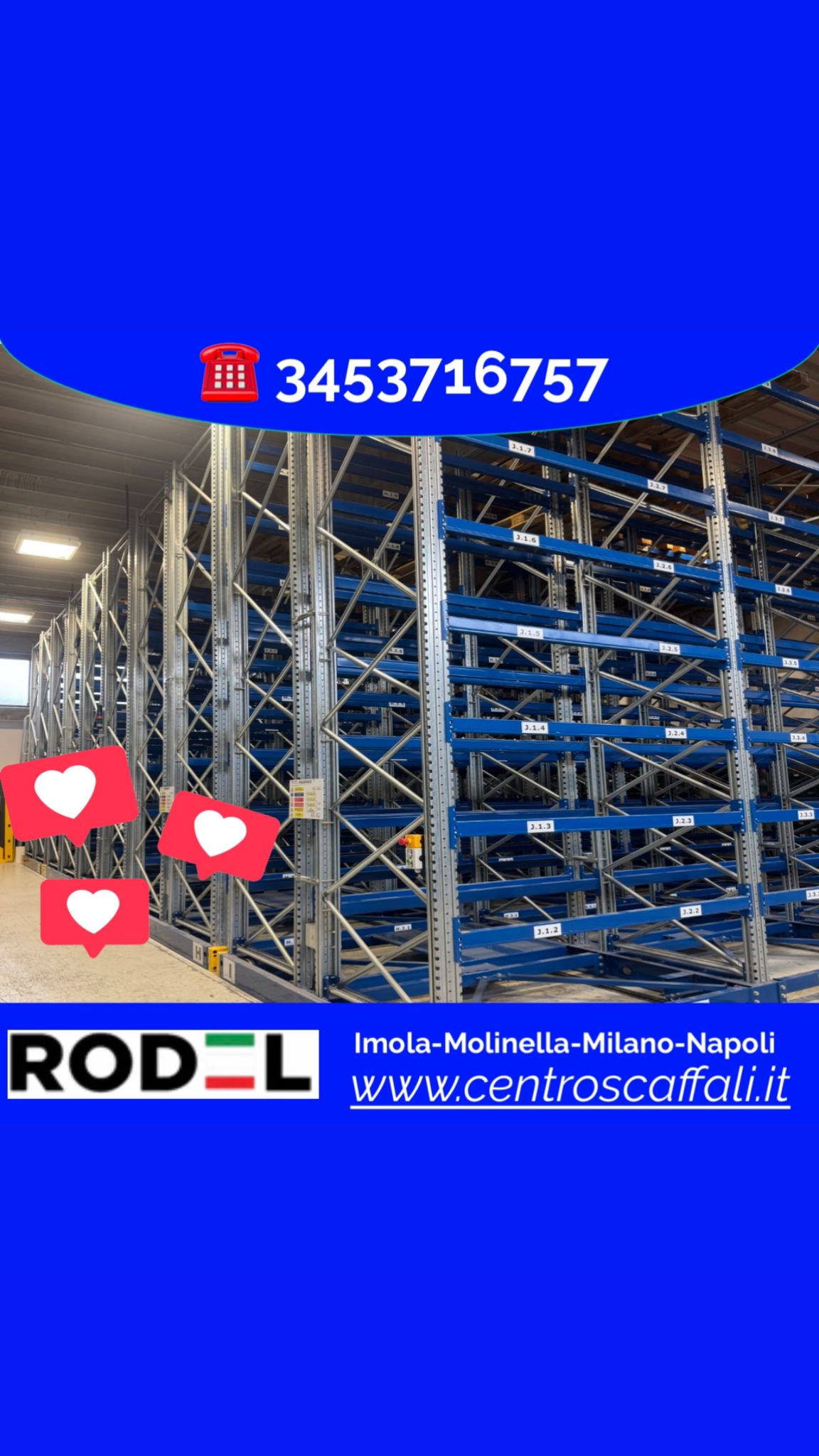 Scaffalature industriali  in vendita - foto 2