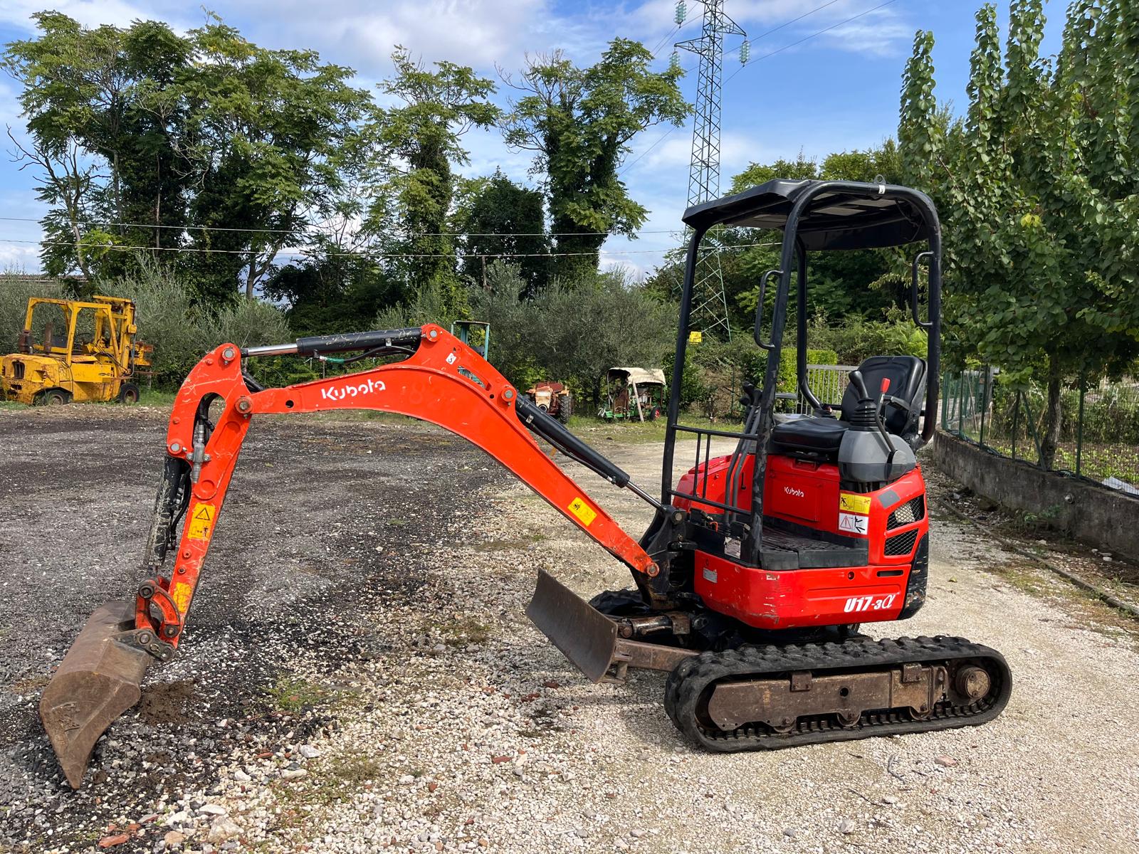 Miniescavatore Kubota U 17-3a  in vendita - foto 8