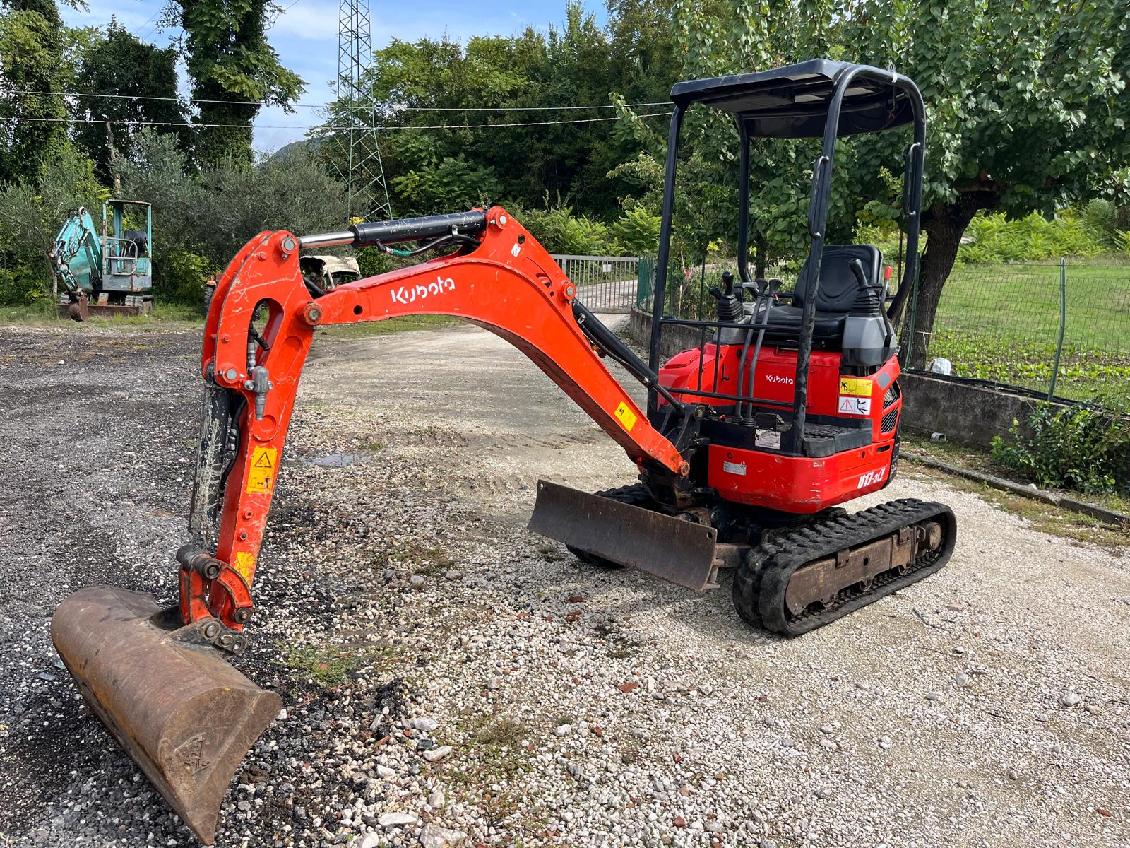 Miniescavatore Kubota U 17-3a  in vendita - foto 9
