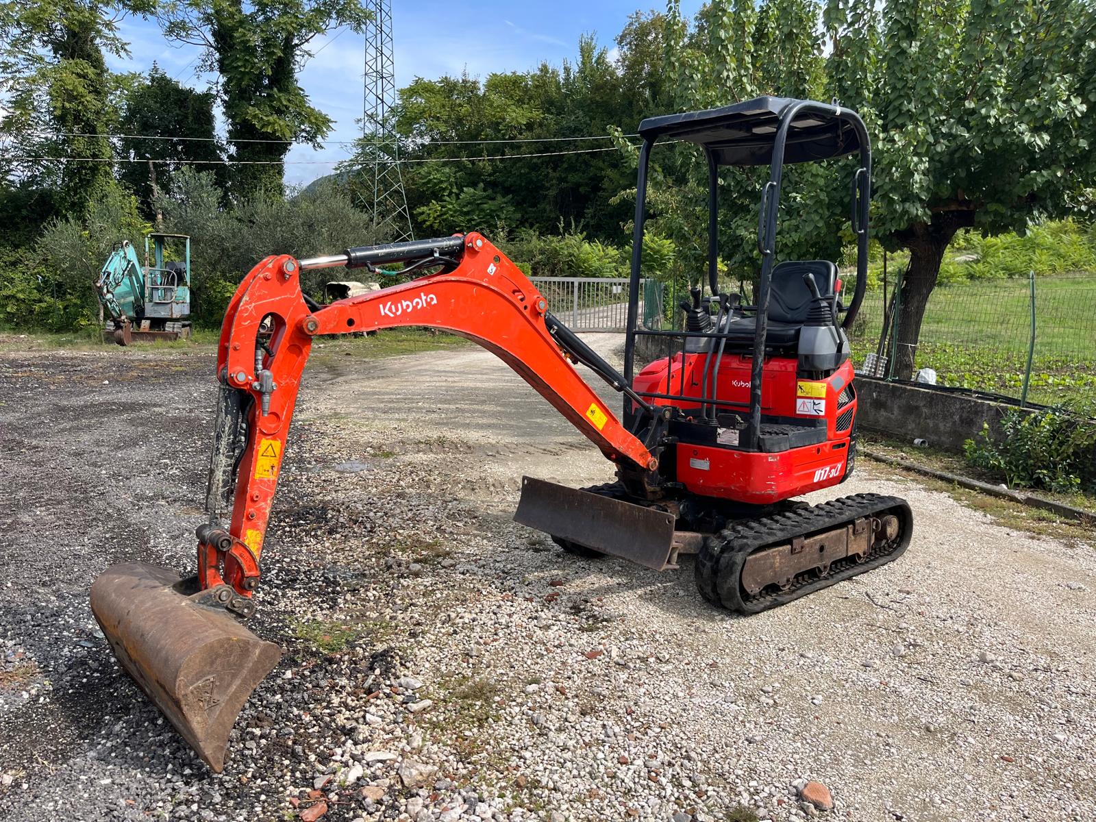 Miniescavatore Kubota U 17-3a  in vendita - foto 4
