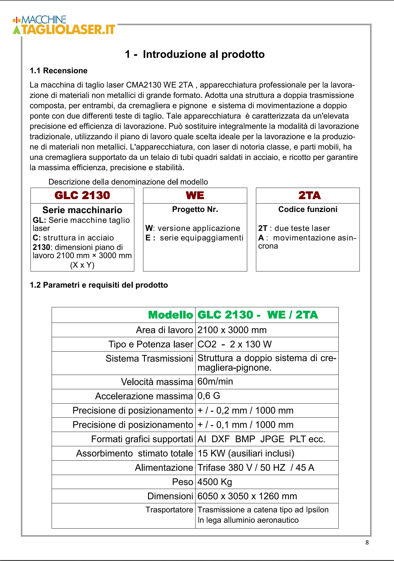 Macchina laser CO2 per tessuto, TNT, pelle e similari in vendita - foto 2