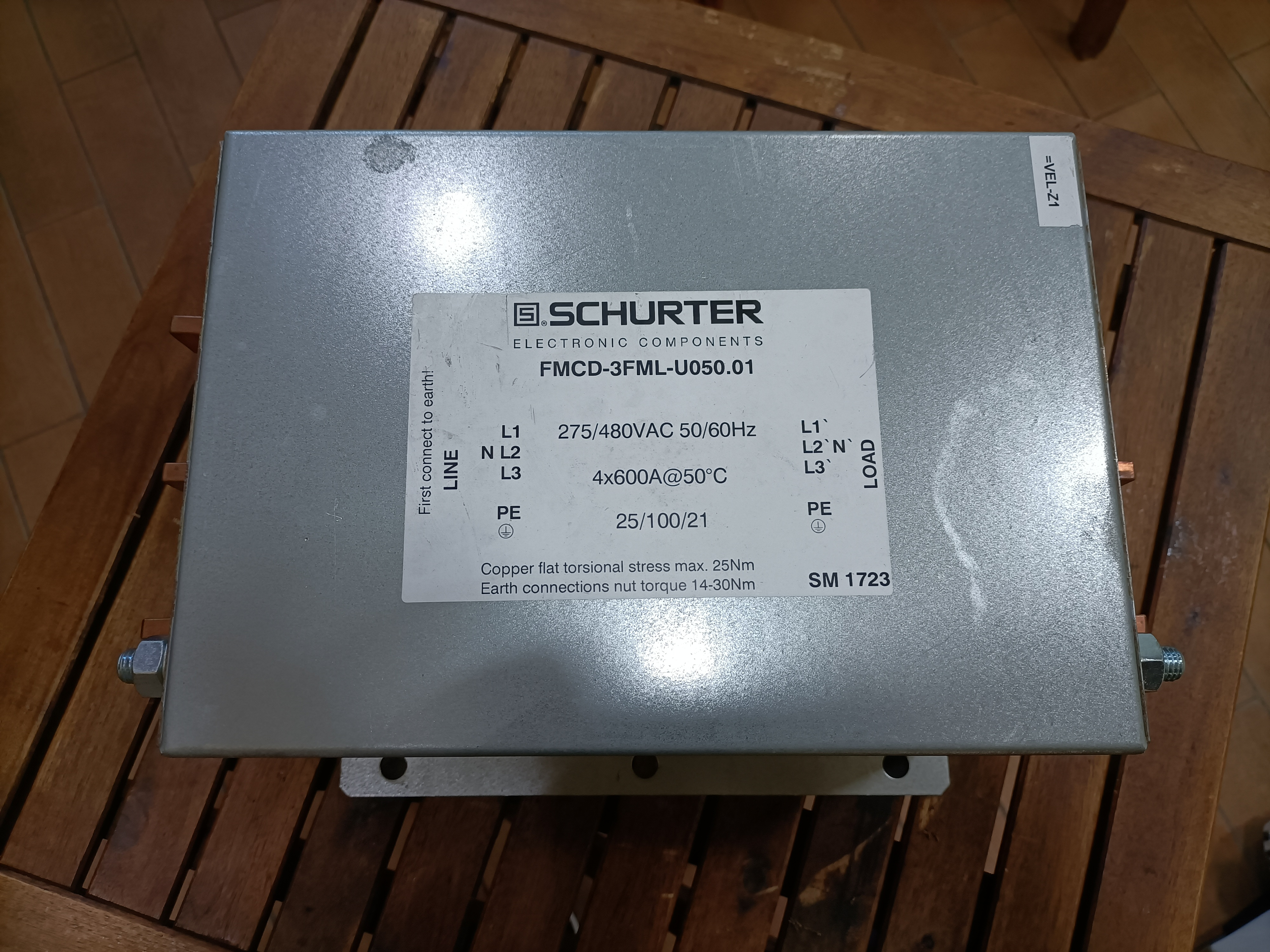 Filtro 600A in vendita - foto 1