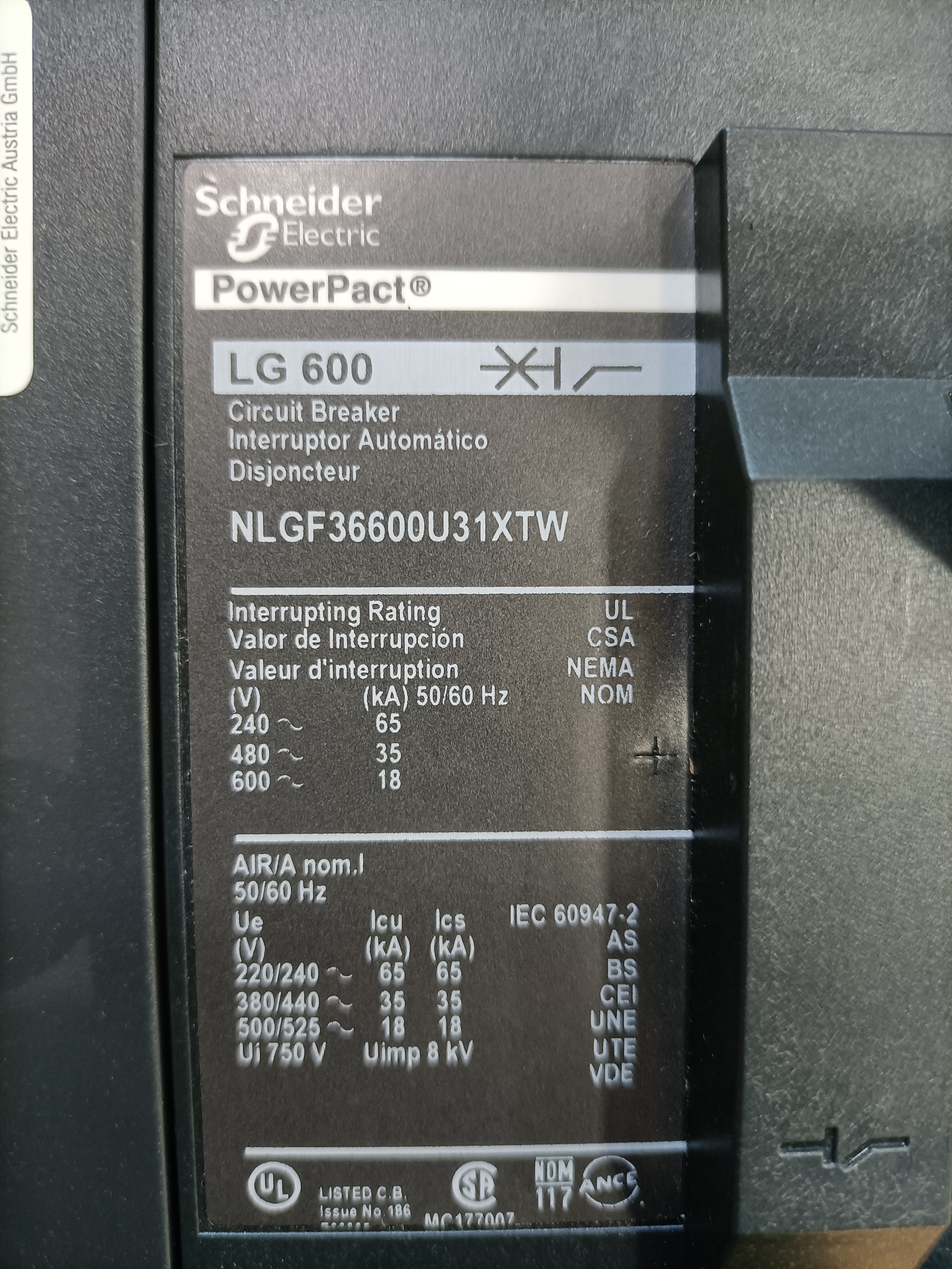 Interruttore scheider LG600 in vendita - foto 7