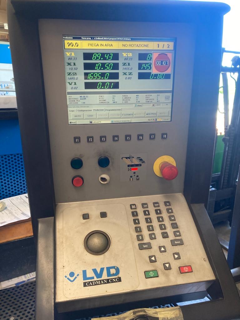 Piegatrice usata LVD PPEB 135-4000 TURBO cnc 7 assi in vendita - foto 2