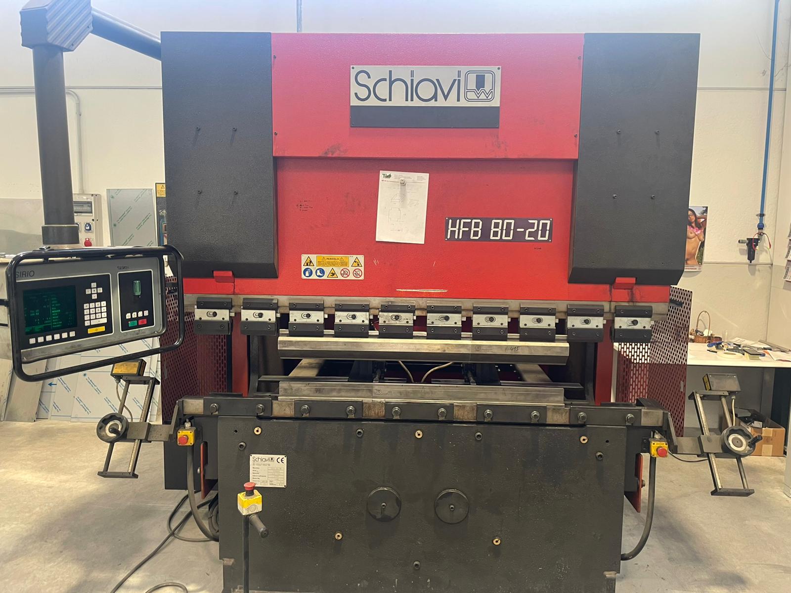 Piegatrice usata Schiavi HFB 80-2000 cnc 4 assi in vendita - foto 1